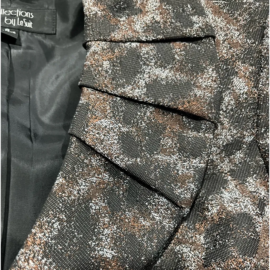 COLLECTIONS by Le Suit Jacket size 6 Black - Image 11