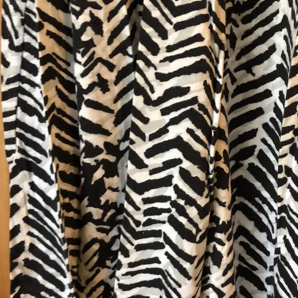 OP Black & White Zebra Sun Dress Small - Image 4