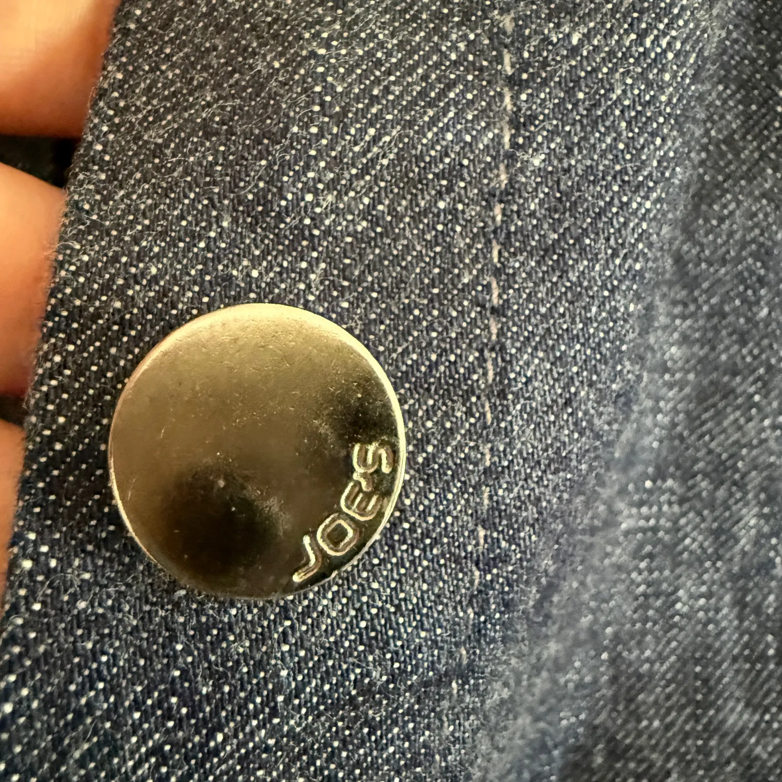 Y2K Vintage Joe's Jeans | Cropped Dark Denim Jean Jacket | Medium BNWT Deadstock - Image 7