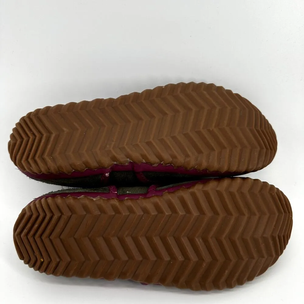 Sorel Tremblant Blanket Winter Slipper Faux Shearling Lined Peatmoss Green 9 - Image 8