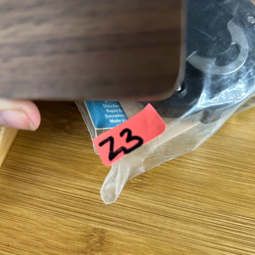 Custom Solid Wood Ring Box with Velvet Interior Brown - Image 6