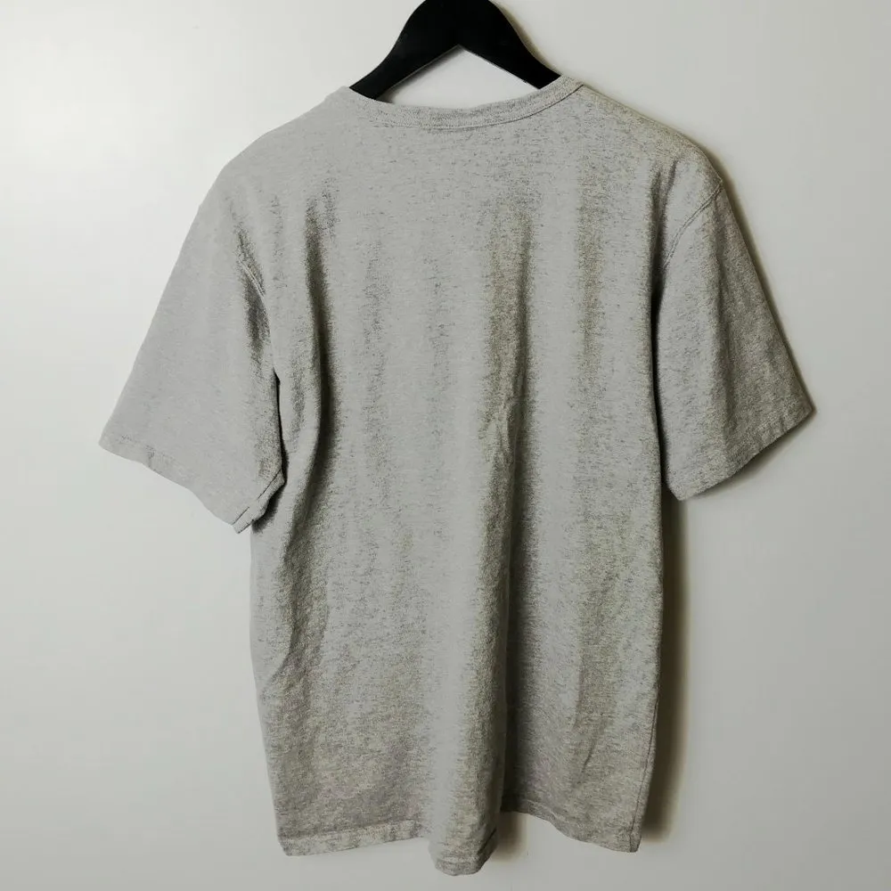 Champion T Shirt Classic Sport Gym Patch Tee Short Sleeve Cotton Solid Logo - Image 3