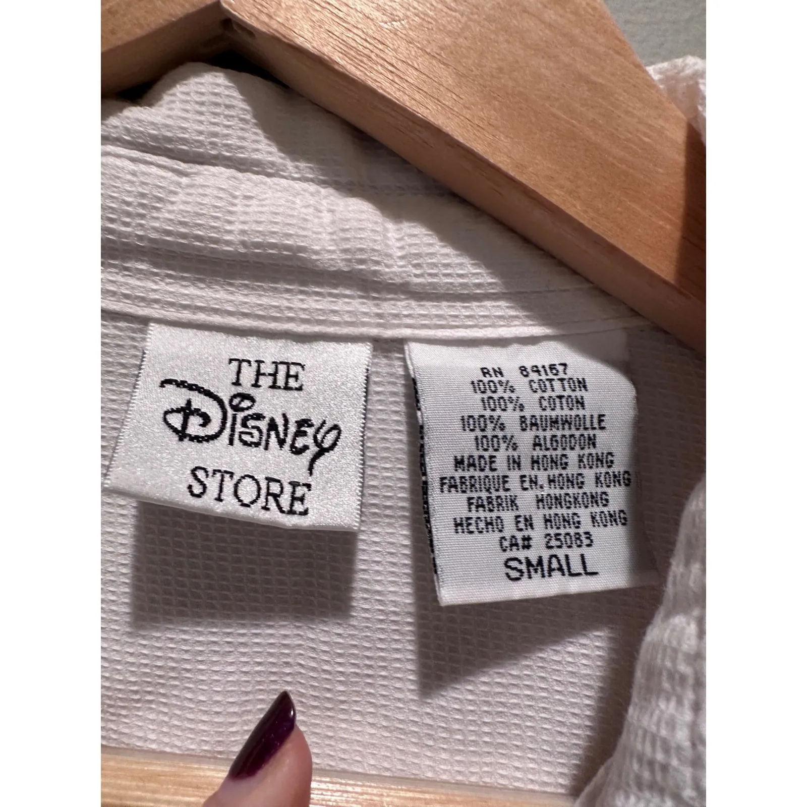 Vintage Disney Winnie the Pooh Cotton Button Up Shirt Size Small Eeyore Piglet - Image 4