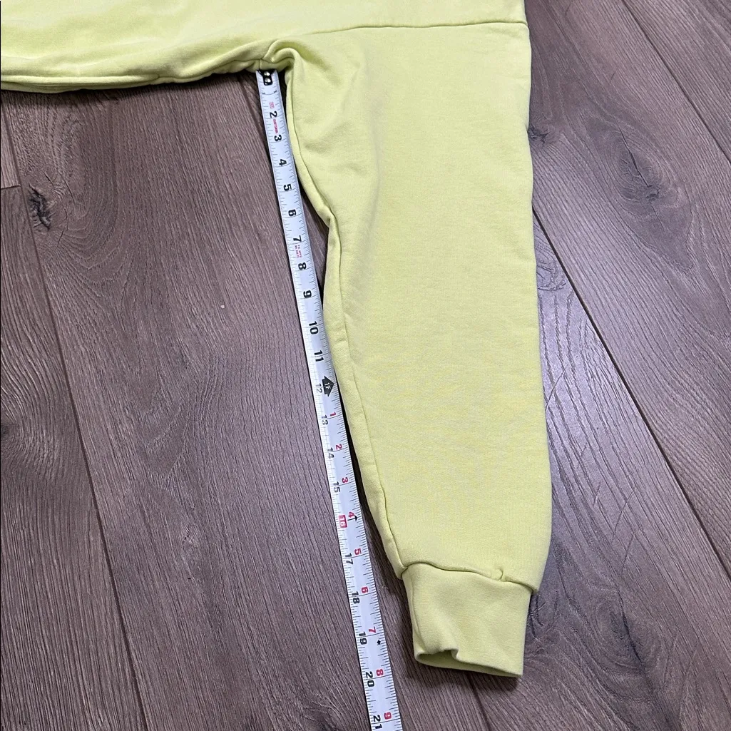 Billie Eilish Happier Than Ever The World Tour 2022 Hoodie Lime Green Large - Image 11