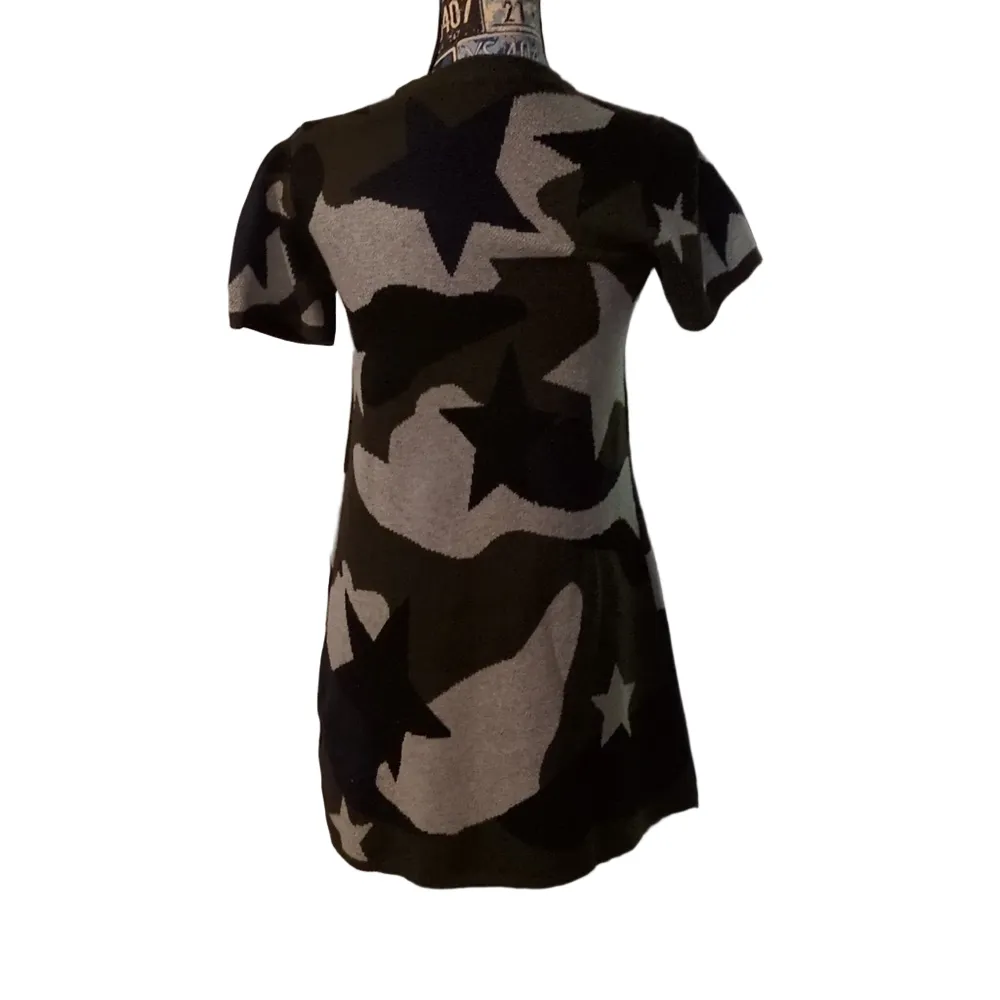 John +Jenn Star Camo Mini Knit Sweater Dress Size XS - Image 4