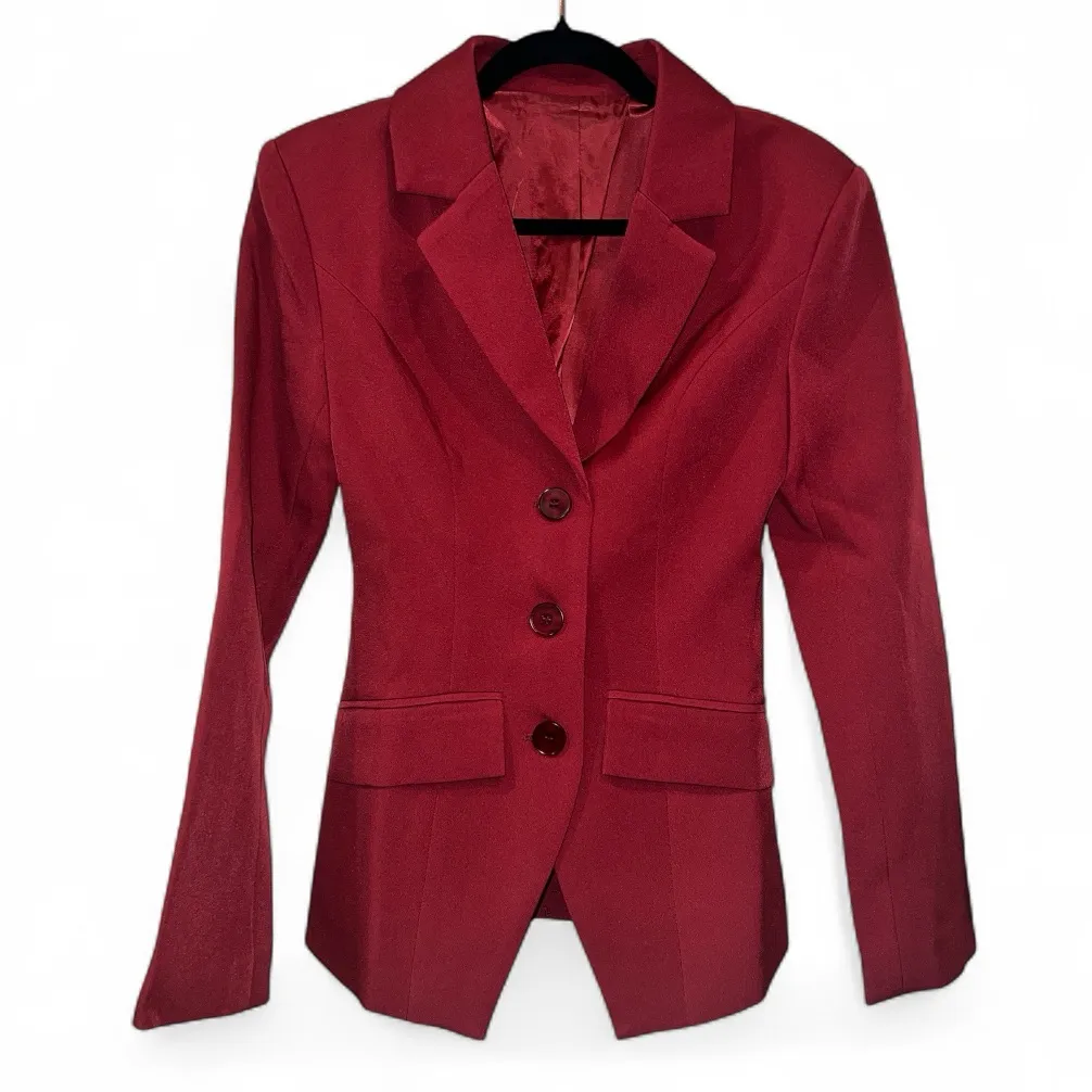 COMMENSE Split Button Slim Fitted Blazer
COLOR - Image 4