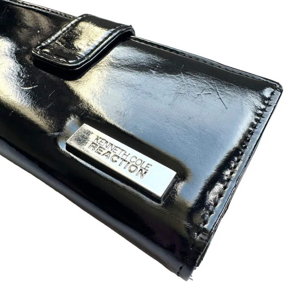 🔃Kenneth Cole Reaction Black Faux Leather Wallet - Image 6