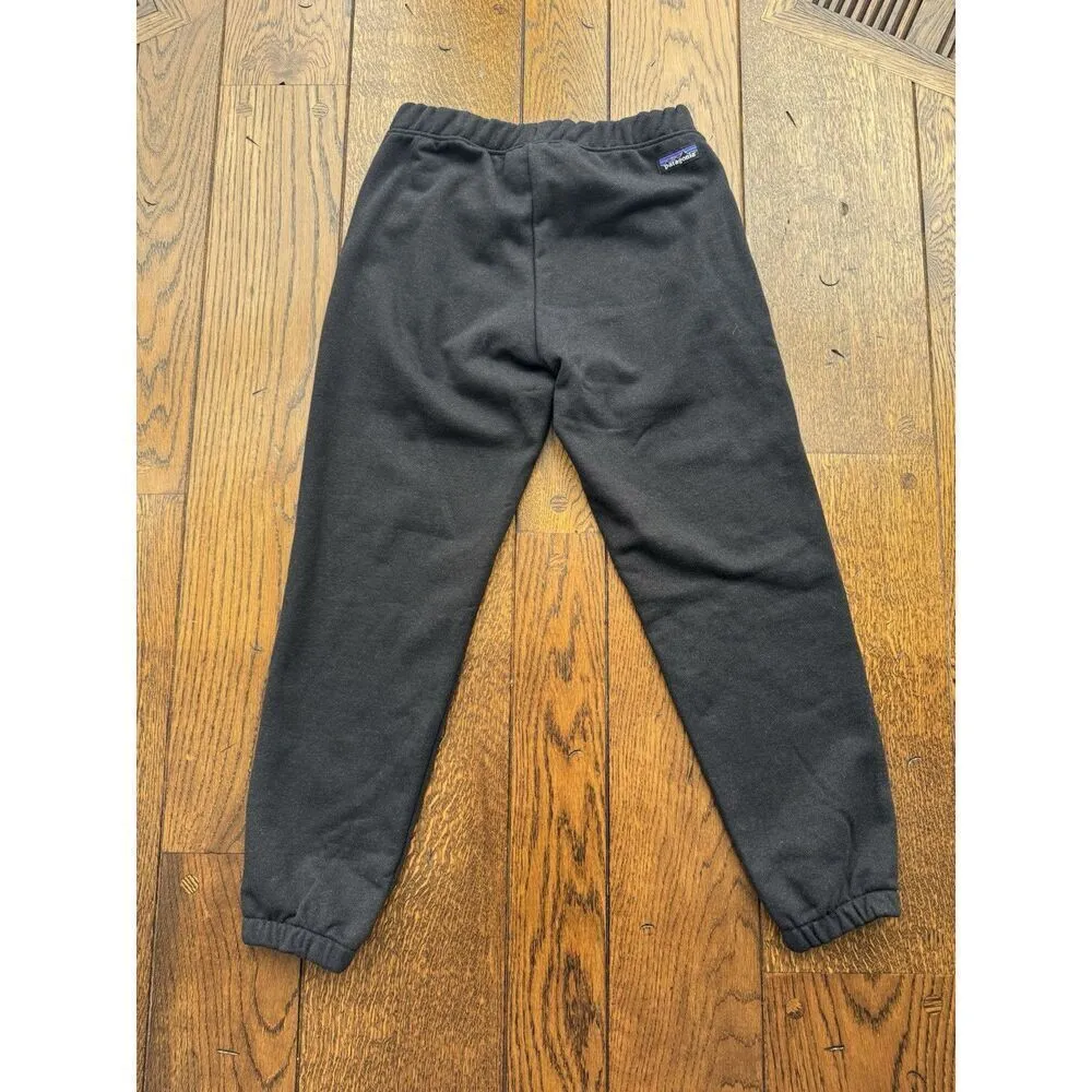 Patagonia Women's Fitz Roy Icon Uprisal Sweatpants Ink Black NWT Size Medium - Image 5