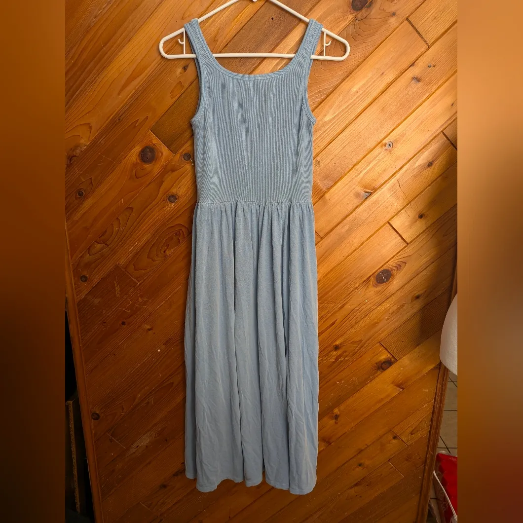 Sundry Light Blue Maxi Dress Size 1 - Image 6