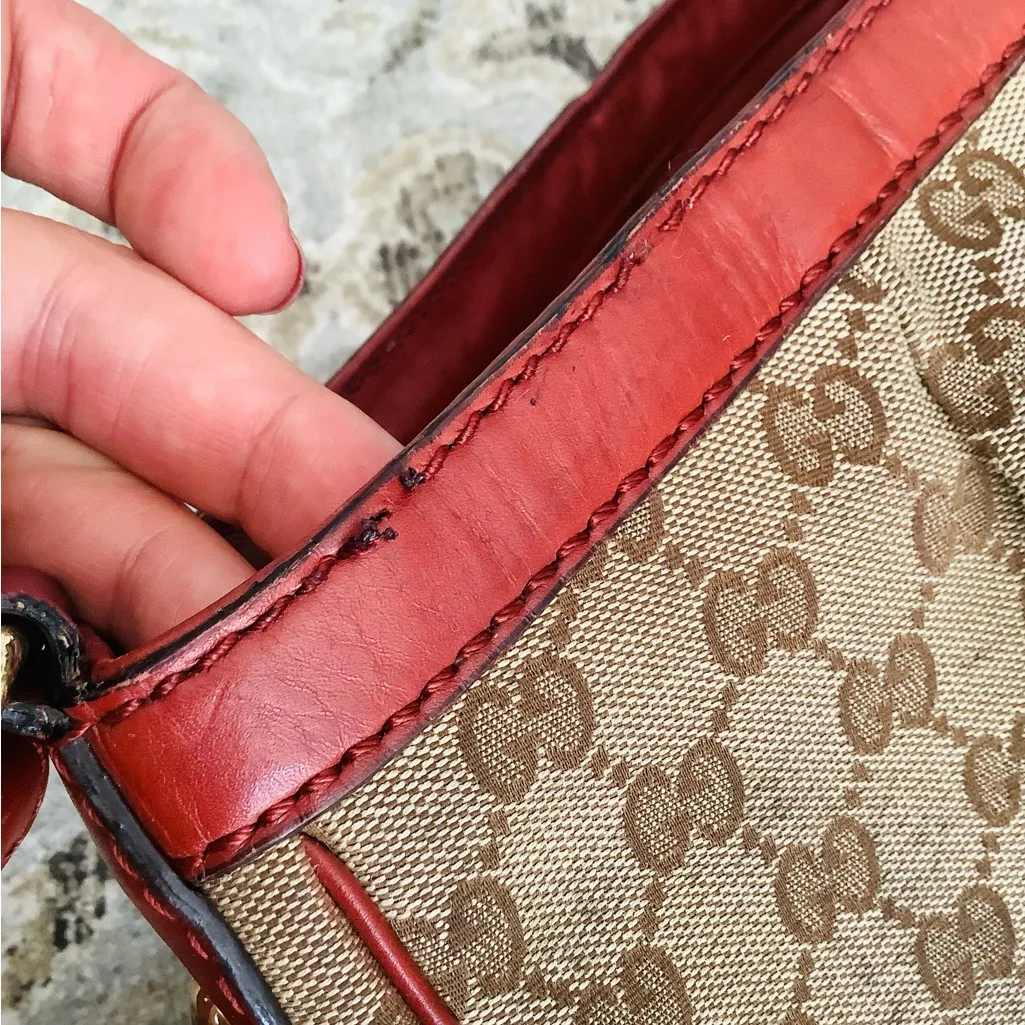 Authentic GUCCI canvas shoulder bag 🔥🔥 - Image 13