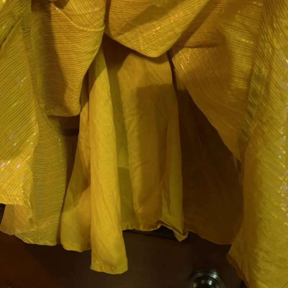 Cleobella gold pinstriped lame sundress - Image 3