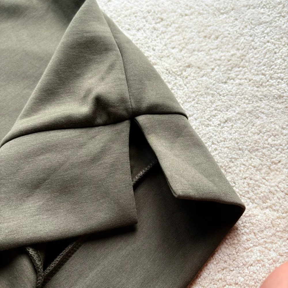 Olive Green Relaxed Zip - Image 7