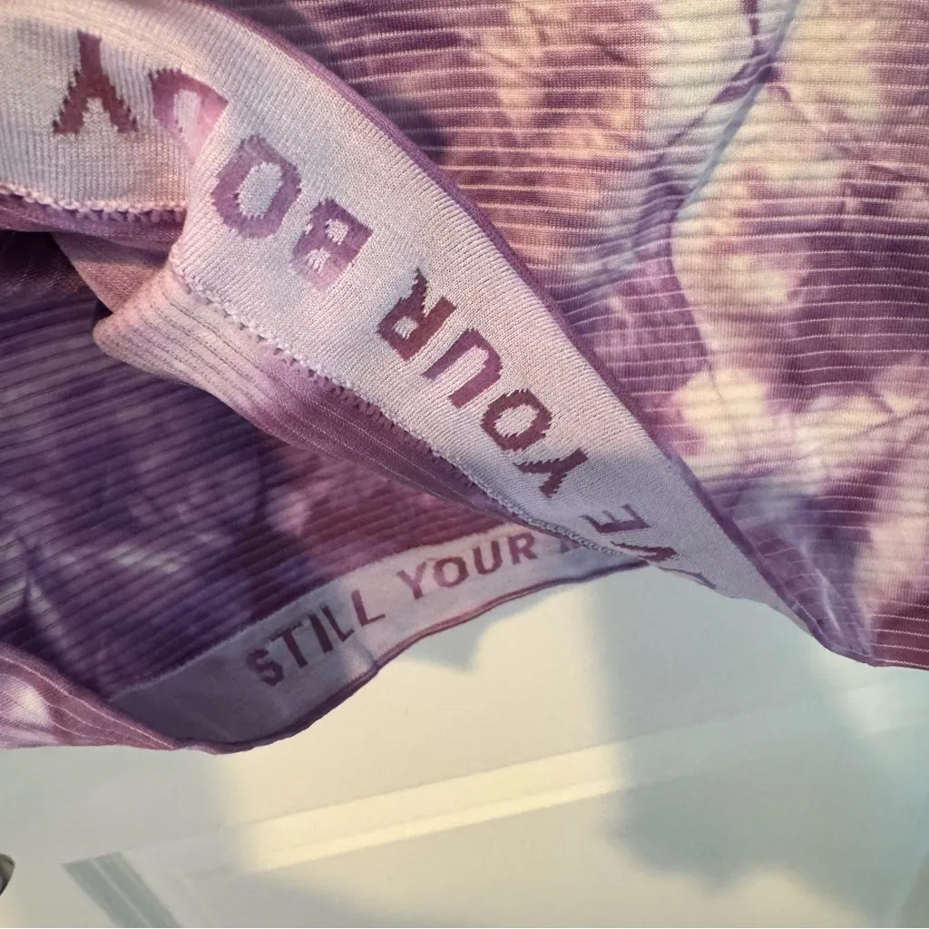 Lululemon Swiftly Tech Long Sleeve Shirt 2.0 Shibori Stripe Wisteria Purple - Image 7