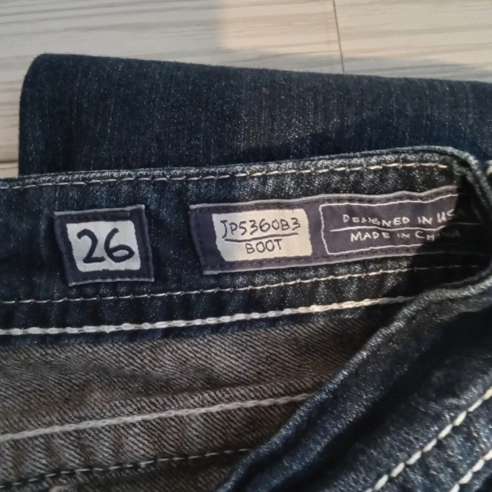 Y2K Boot style rodeo cowgirl women's jeans sz 26 - Image 6