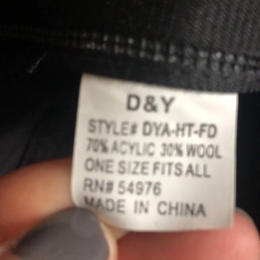 91 Houndstooth Black & White Bucket Hat - Image 10