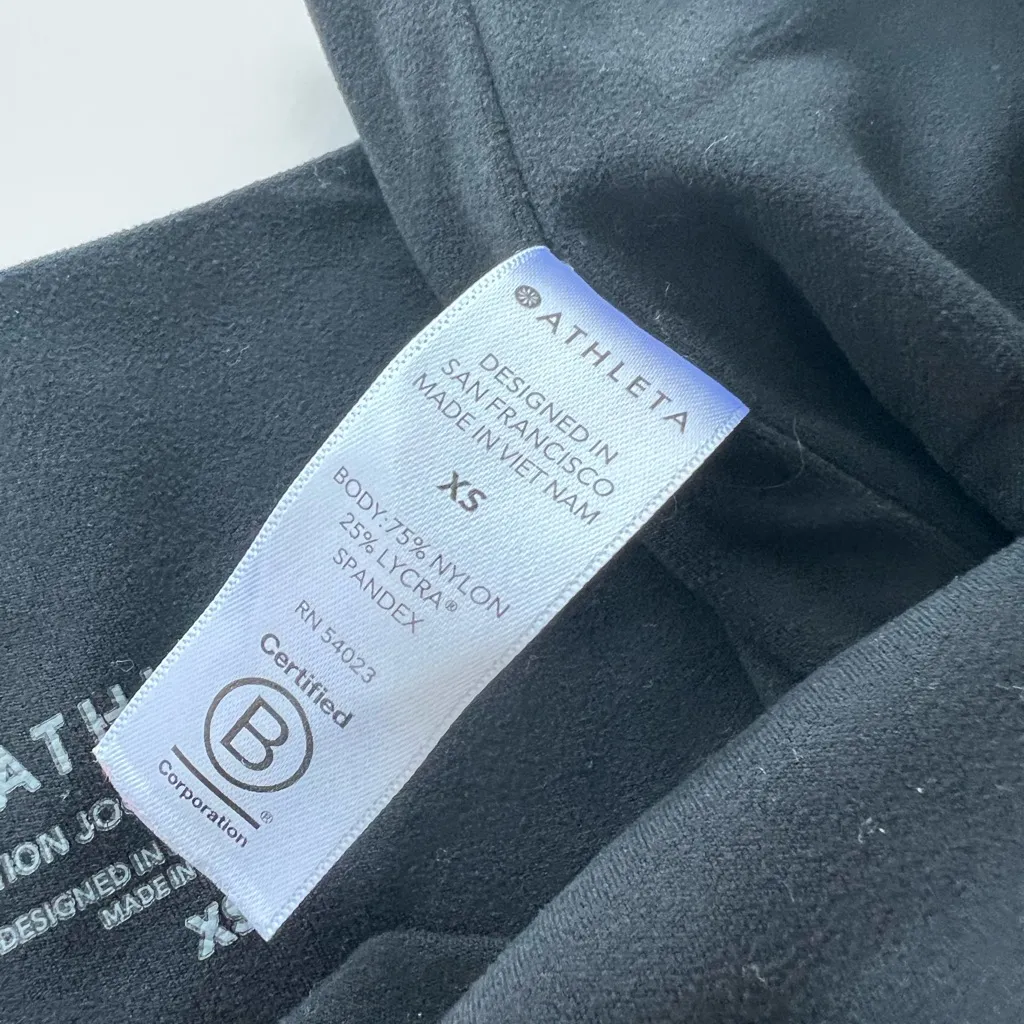 Athleta Salutation Jogger Powerita pants black elastic waist Travel comfort XS - Image 5