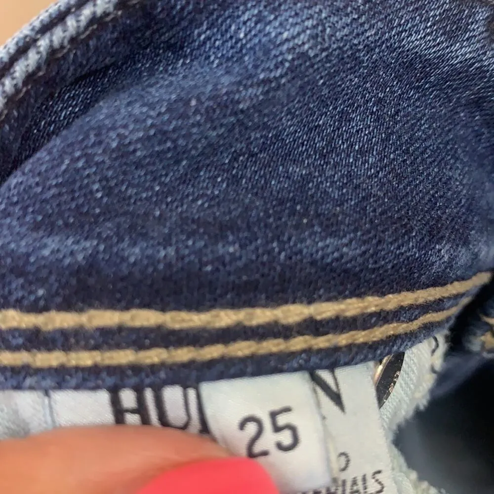 Hudson Collin Back Flap Pocket Skinny Jeans - Image 4