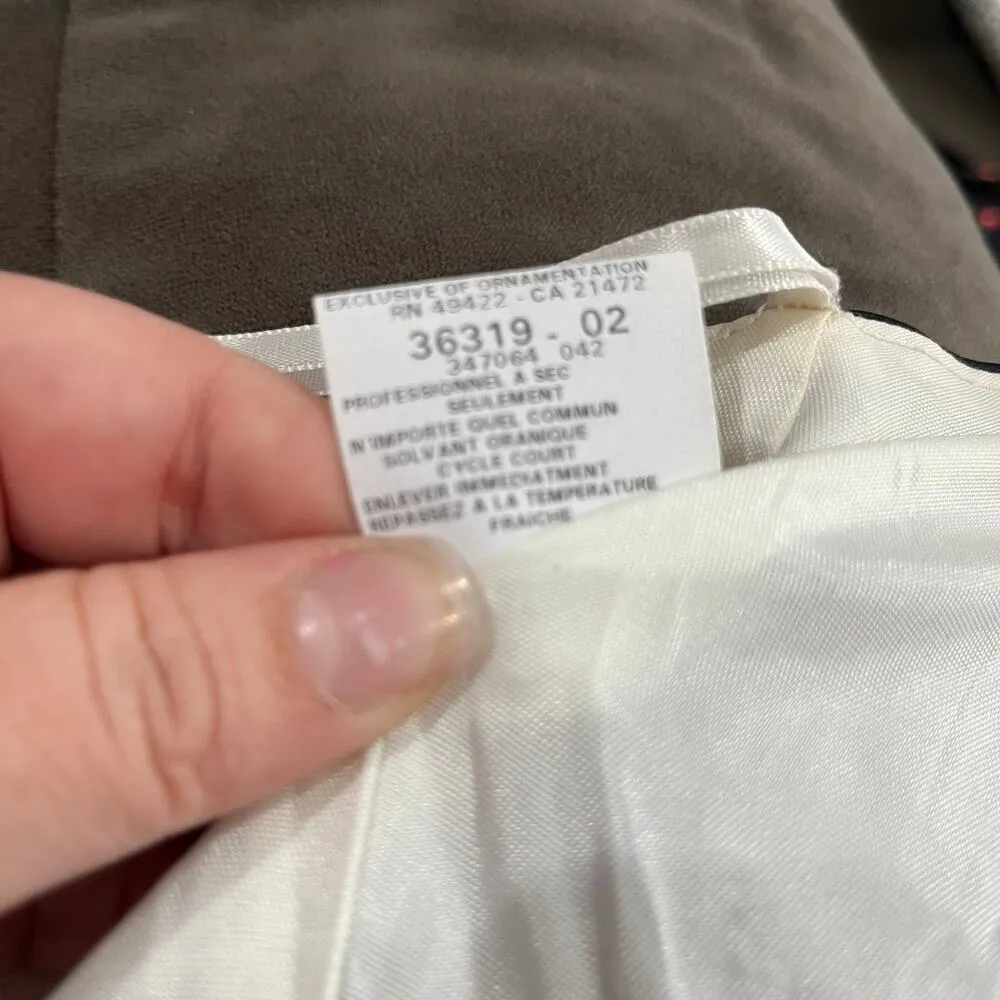 Vintage 80s Jessica Mcclintock For Gunne Sax Glam Grunge Prom Dress Size 9/10 - Image 7