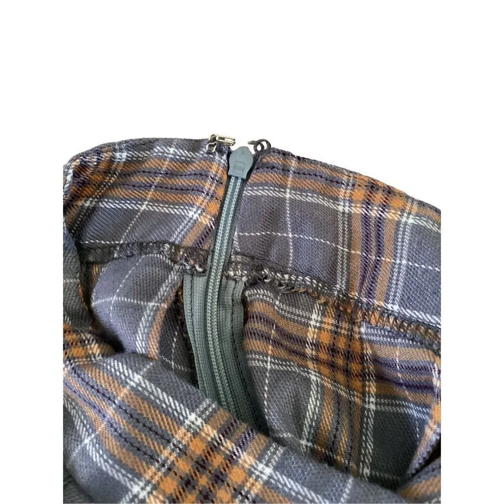 Shein Pleated Plaid Skirt Schoolgirl Preppy Punk Grunge - Image 4