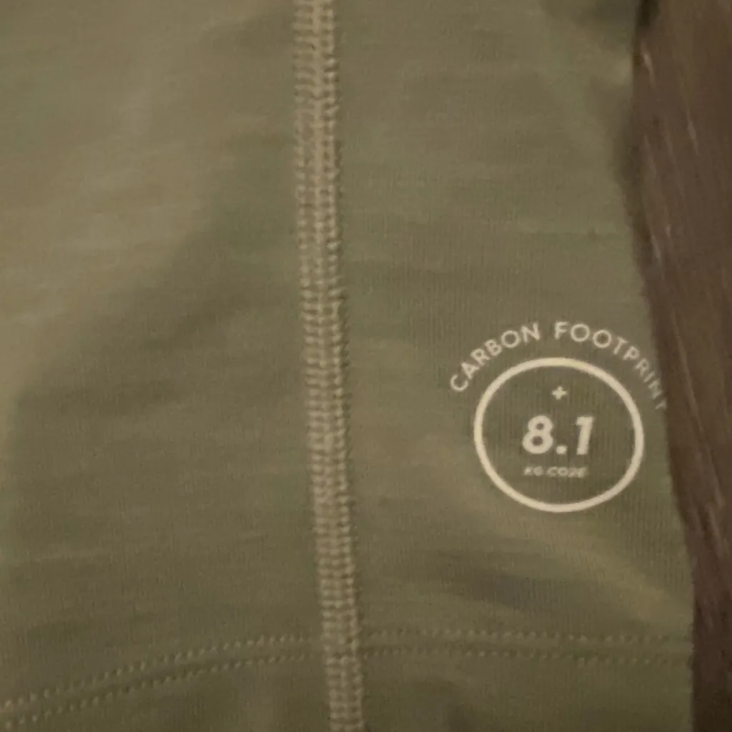 Allbirds Sage Green Natural Run Form Tank With Built In Bra Size XXL - Image 4