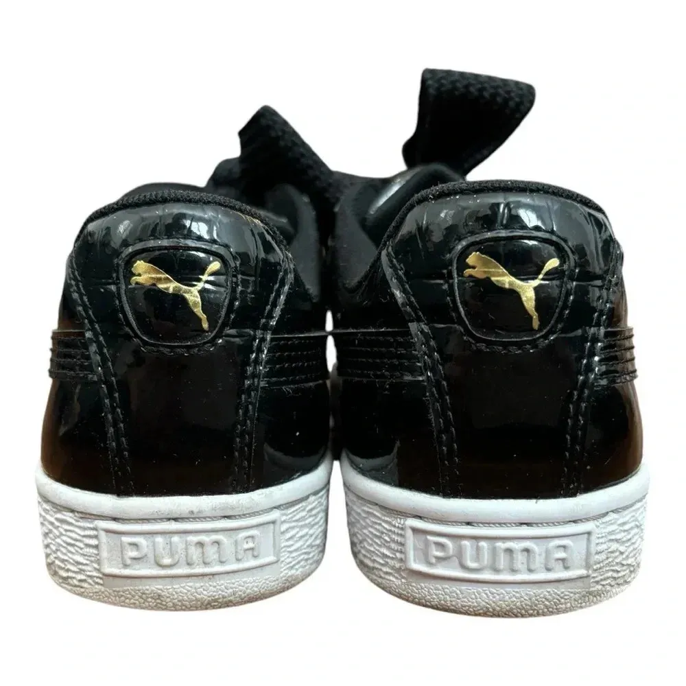 Puma Basket Patent Leather Sneakers Women’s Size 8.5 - Image 6