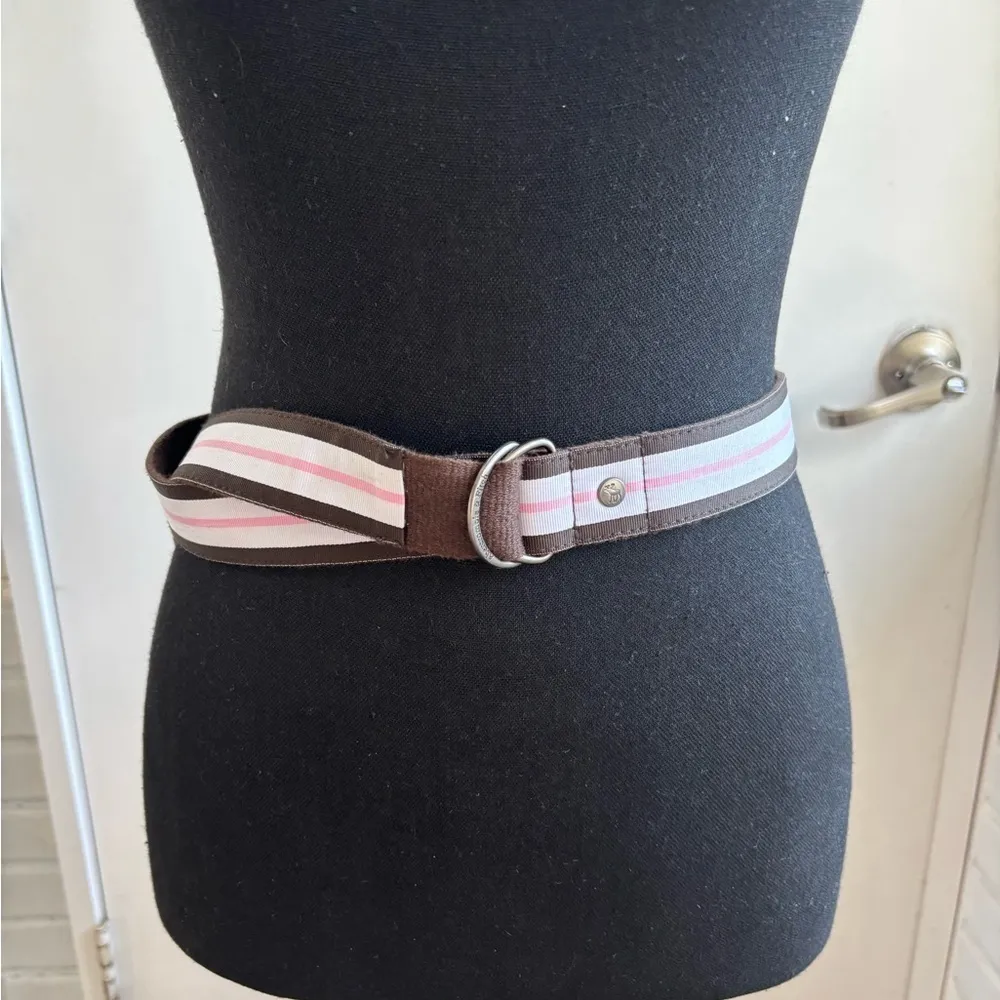 Abercrombie and Fitch‎ Canvas Belt vintage Y2K industrial layered - Image 2