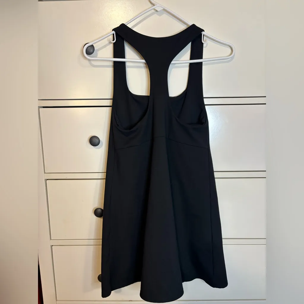 Set Active Luxform Mini Dress Racerback Black Size Small - Image 2
