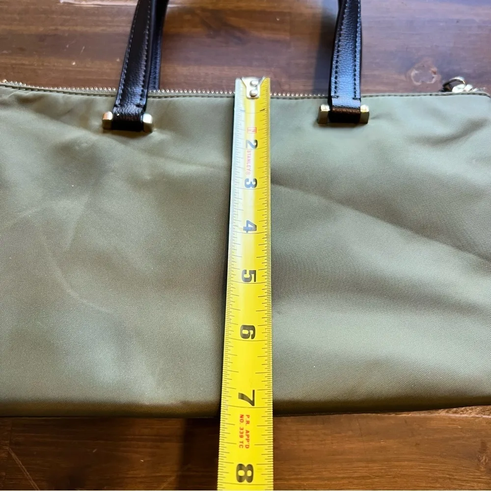 Kate Spade Green Mini Tote Small Handbag Olive - Image 12