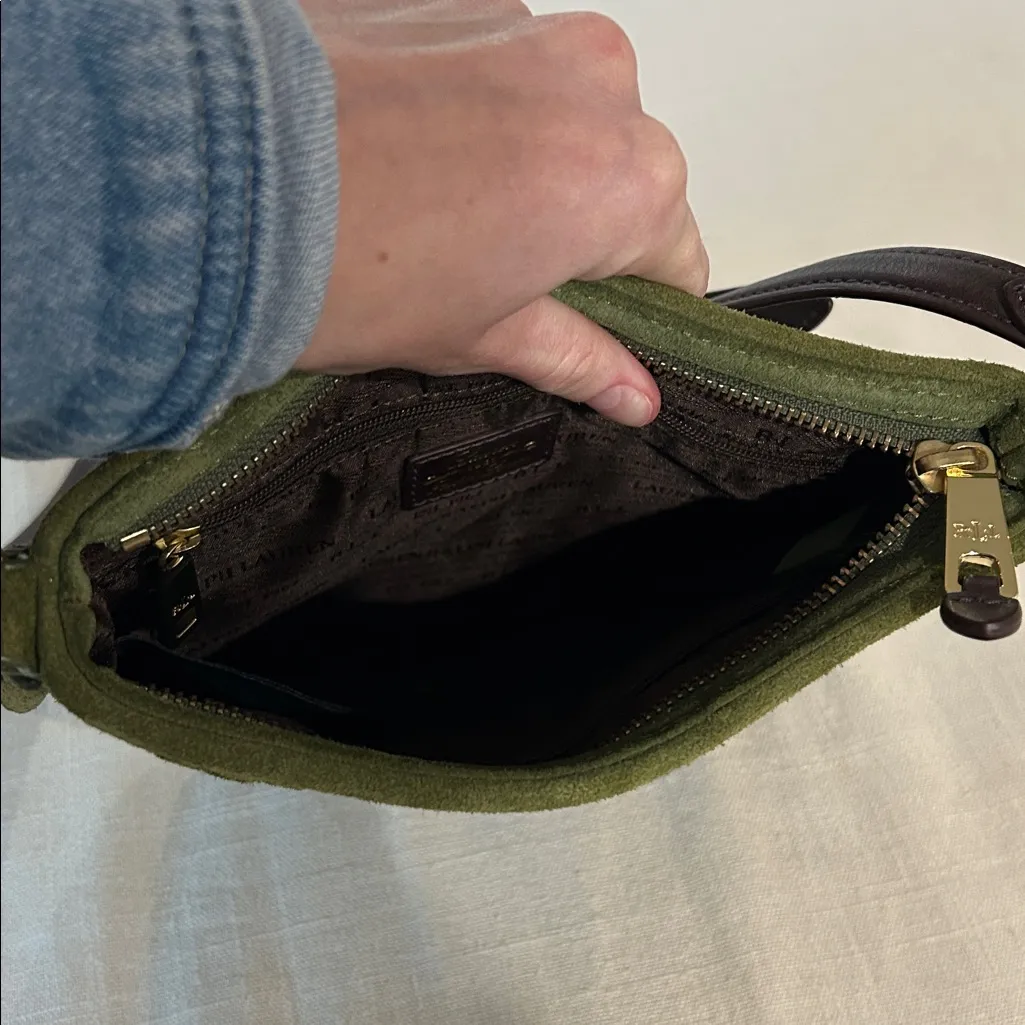 Ralph Lauren Sage Suede Tassel Key Holder - Image 5