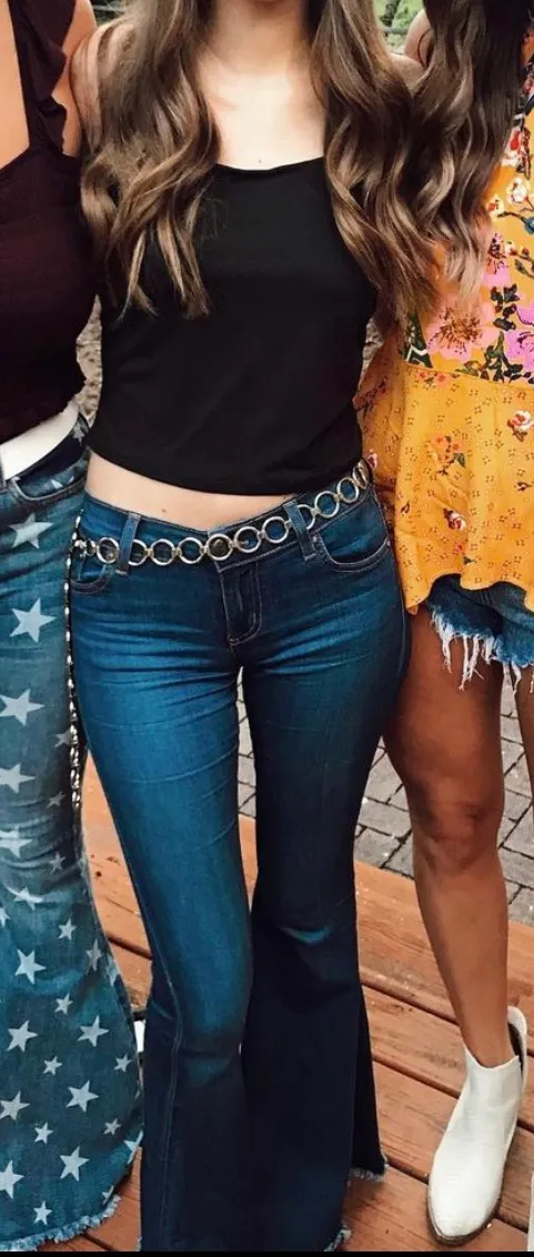 Circle Chain Belt Silver - Image 2