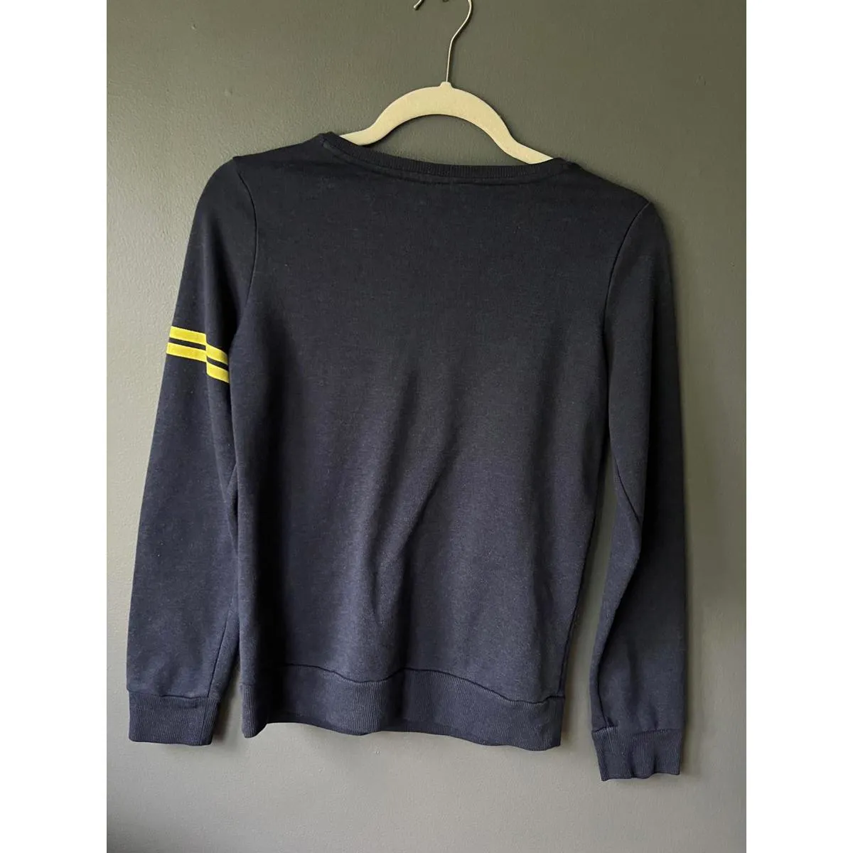 rue21 Navy Blue Longsleeve T-Shirt  with Yellow '21' Print - Image 5