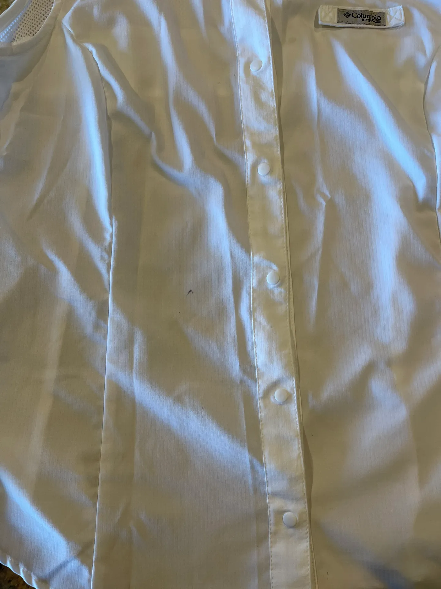 Columbia White Sleeveless  PFG - Image 3