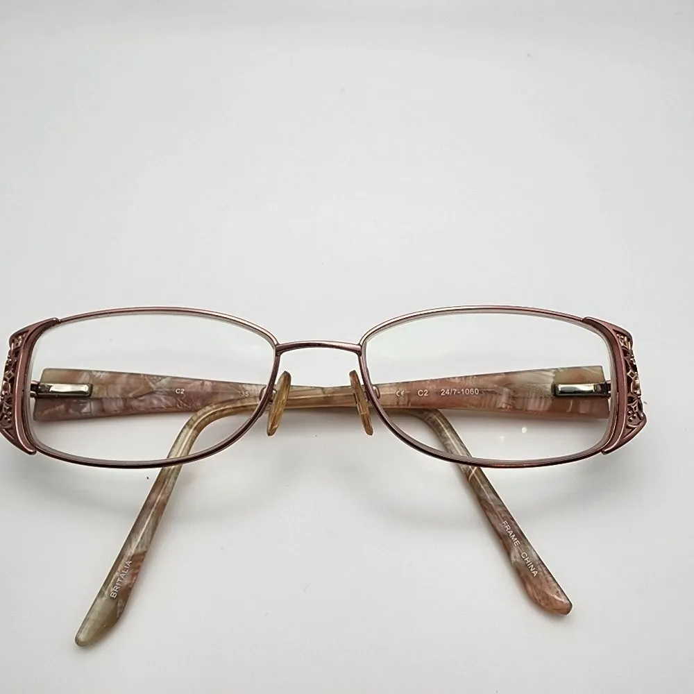 Britalia Pink Prescription Glasses Frames - Image 2
