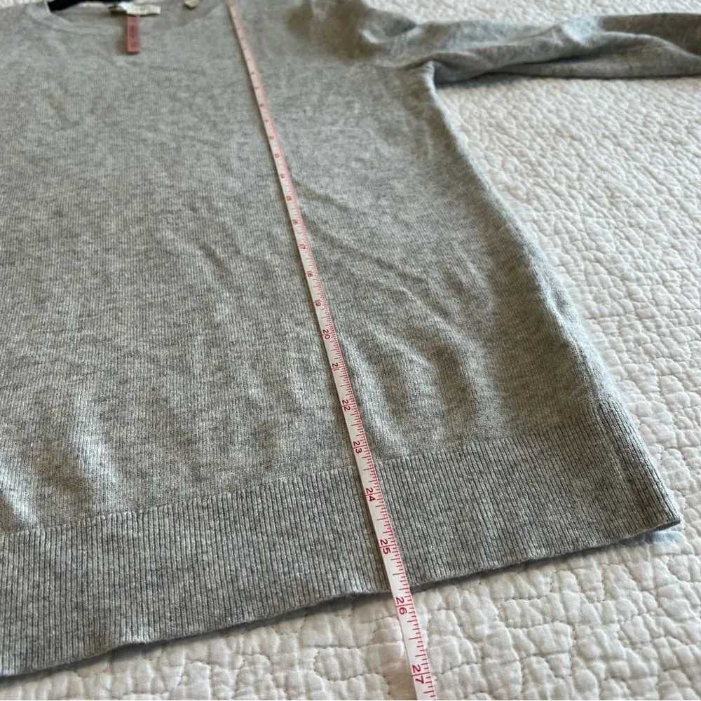 ✨ Ted Baker London Gray Bow Sleeve Wool Blend Sweater 6 - Image 9