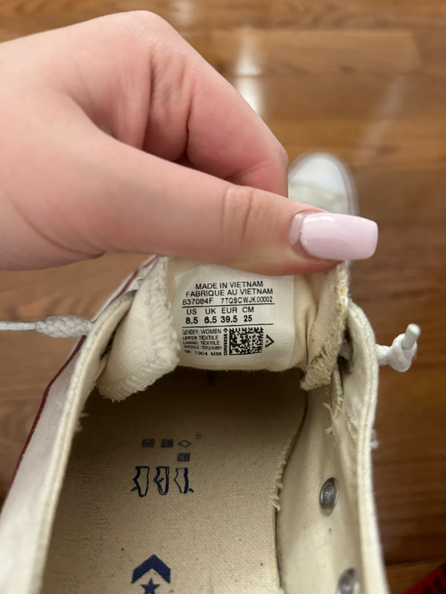 White Size 8.5 - Image 5