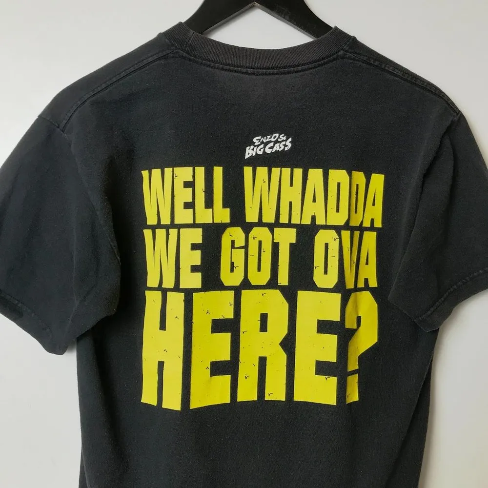 WWE Cuppa Haters T Shirt Statement Wrestling Sports Double Sided Graphic Tee Size M - Image 15