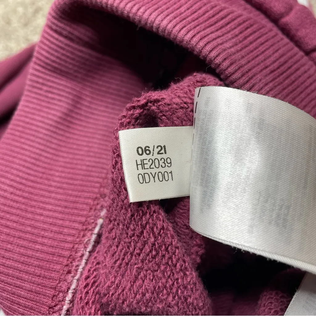 Adidas x Peloton Unisex Sweatshirt Jogger Tracksuit Set Victory Crimson Small S - Image 10