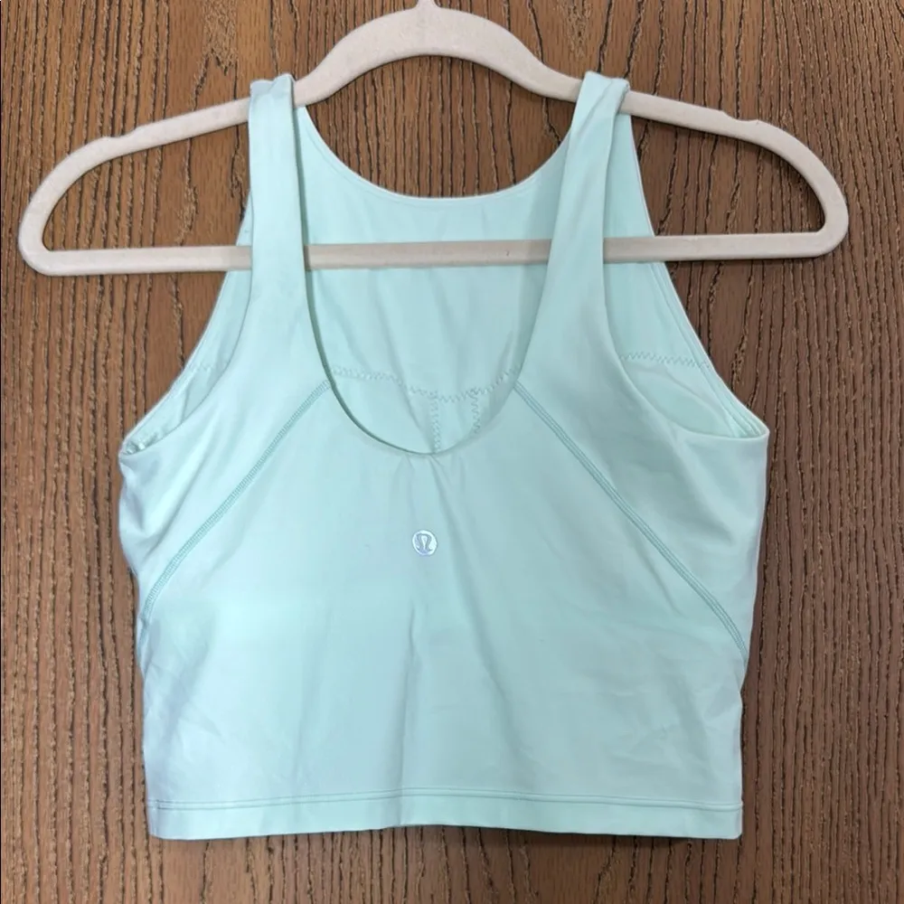 NWOT LULULEMON Align High Neck Tank Top 6 creamy mint - Image 2