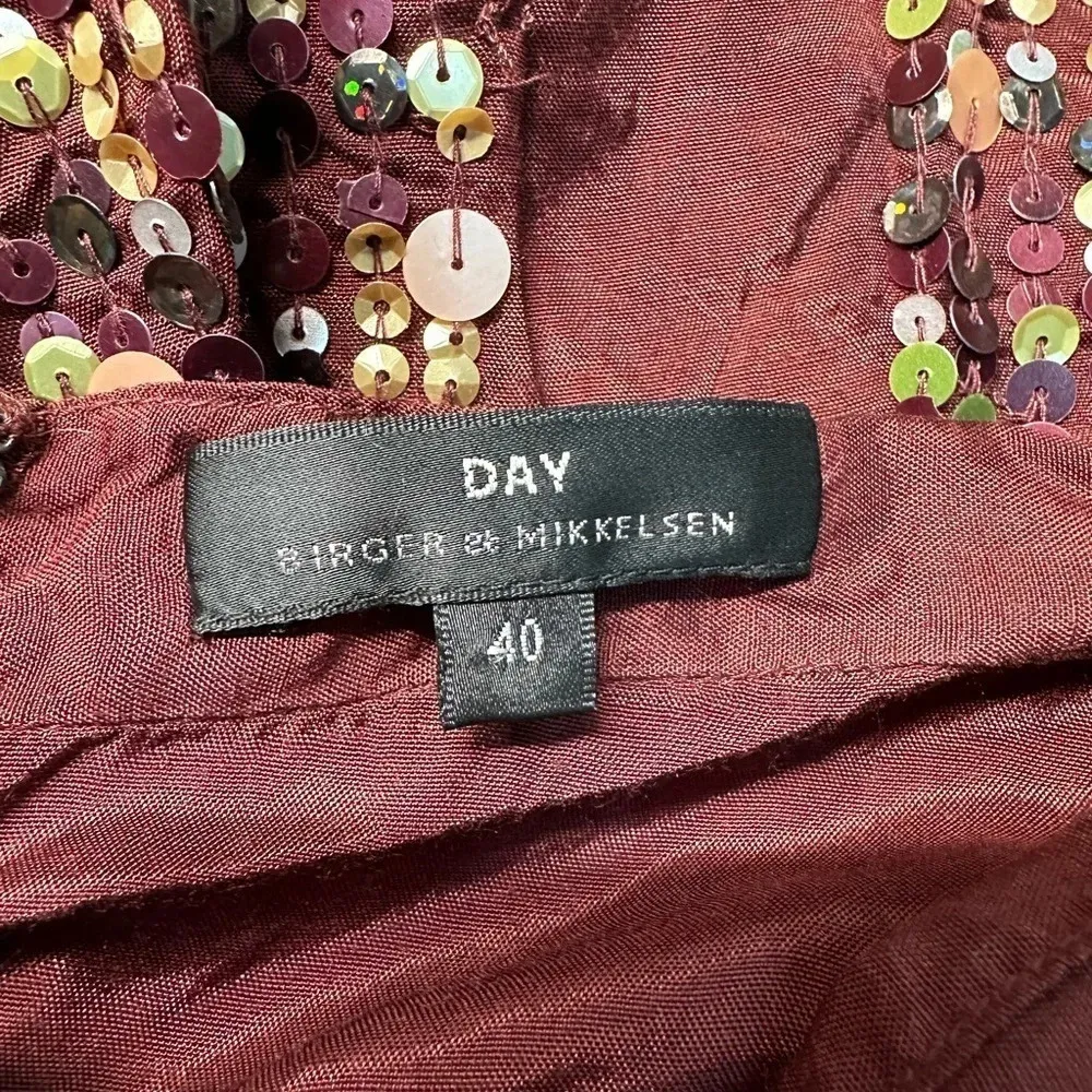 Day Birger et Mikkelsen Burgundy Sequin A - Image 6