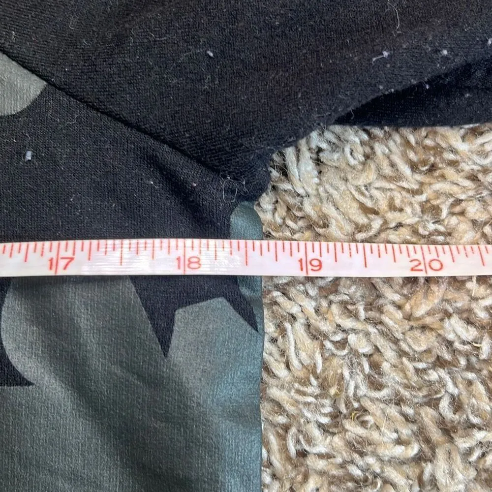 DC Batman Small Black Yellow Batman Large Logo Bejeweled Sweatshirt Crewneck - Image 6