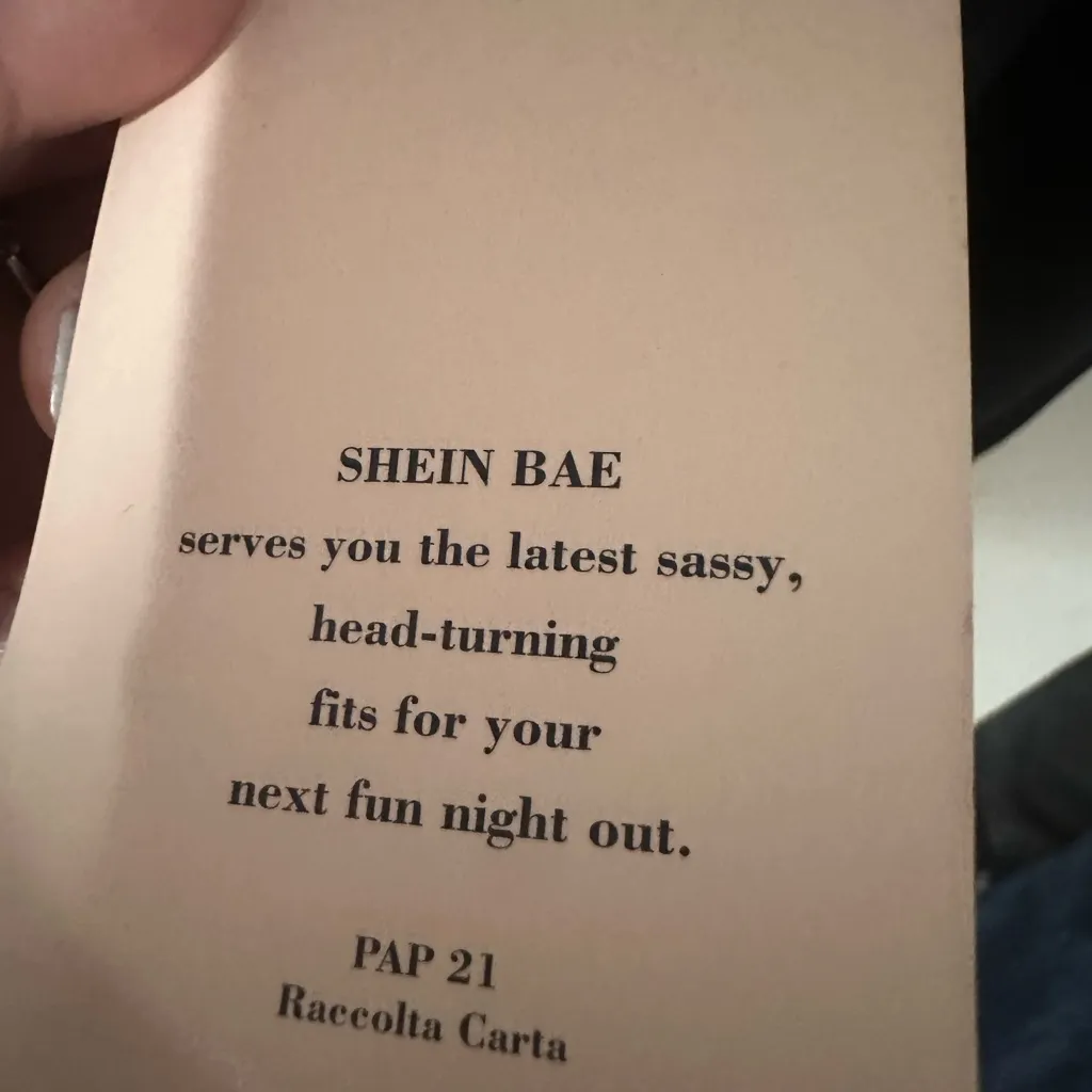 SHEIN Black Draped Bodysuit - Image 3