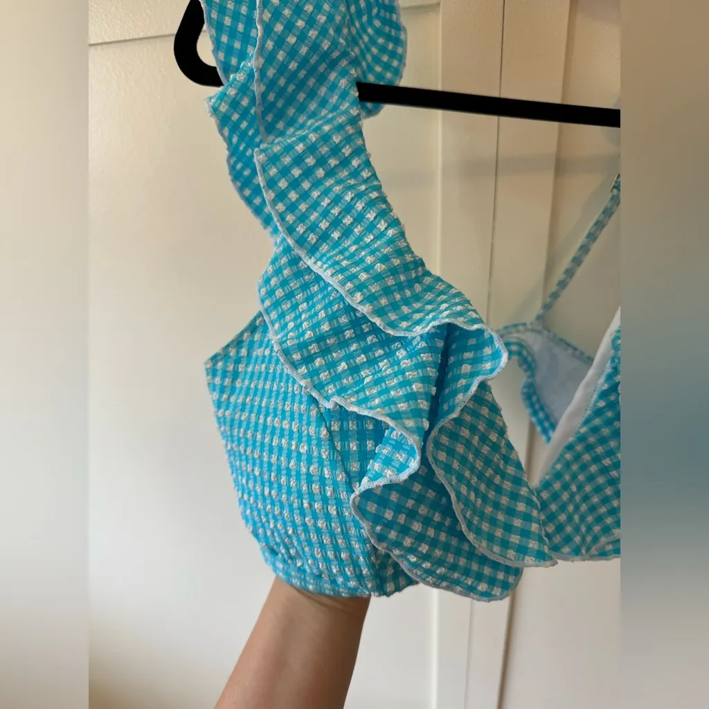 Lily Pulitzer Women’s NWOT Aelin Crinkle Bikini Top‎ Size 14 - Image 4