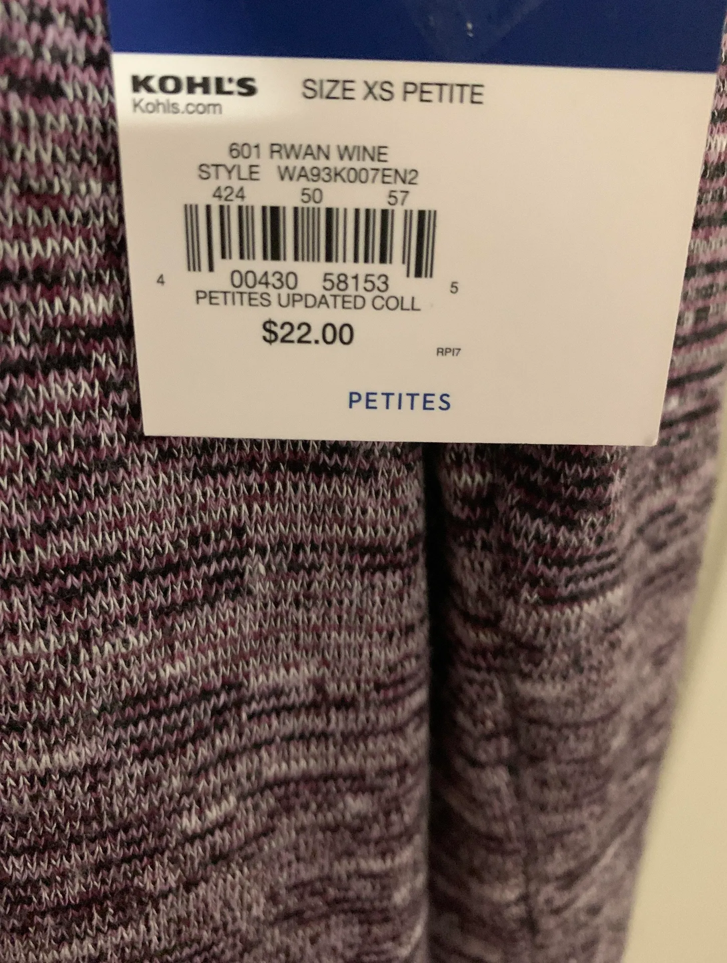 Apt. 9 Long Sleeve Thin Sweater - Image 2