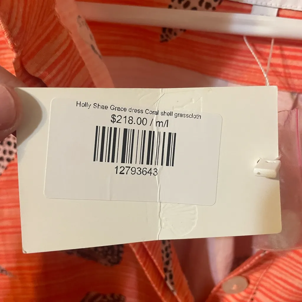 NWT Holly Shae Grace Coral Dress L/XL Orange Size undefined - Image 3