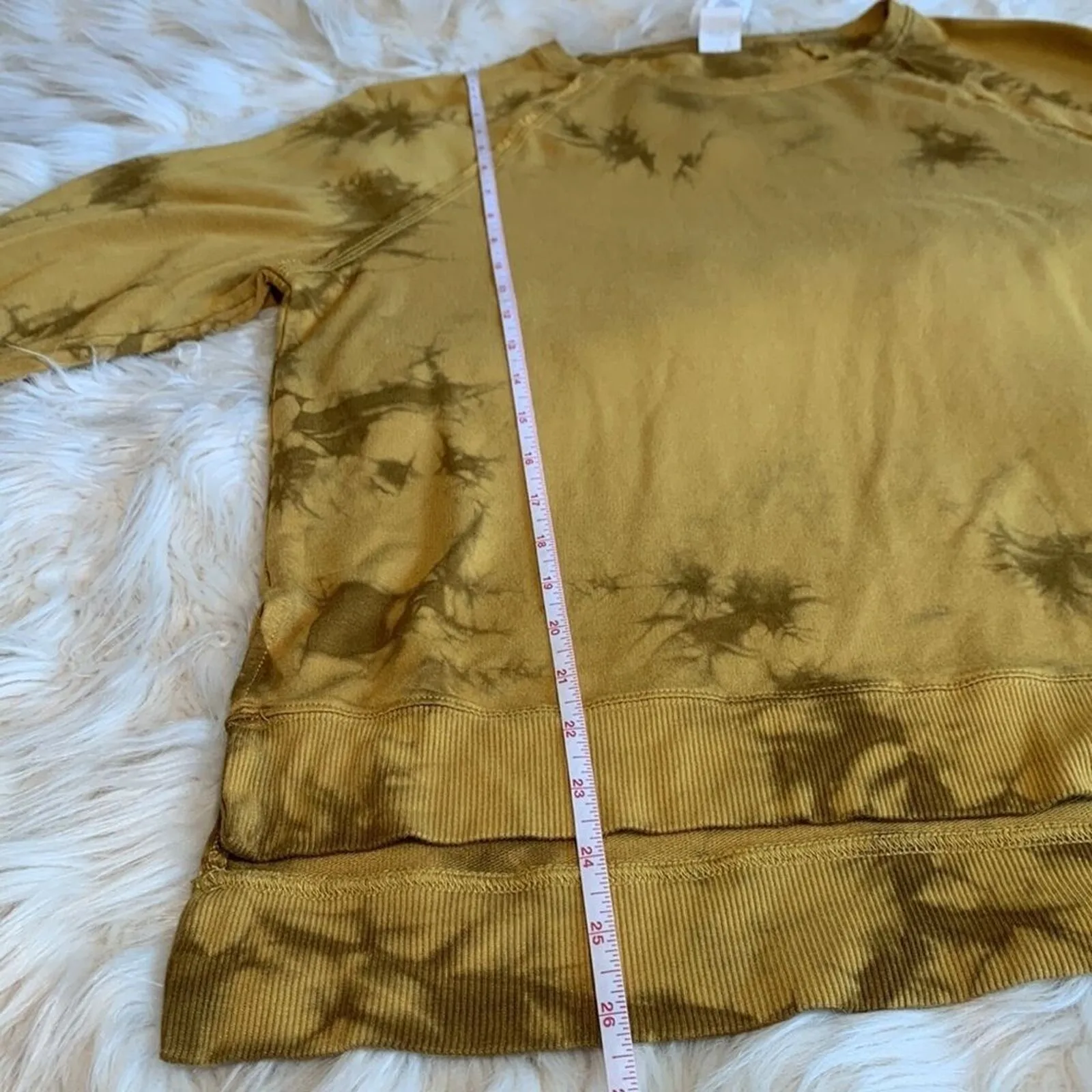 JoyLab Soft Lightweight Sweatshirt Antique Gold Size Medium - Image 6