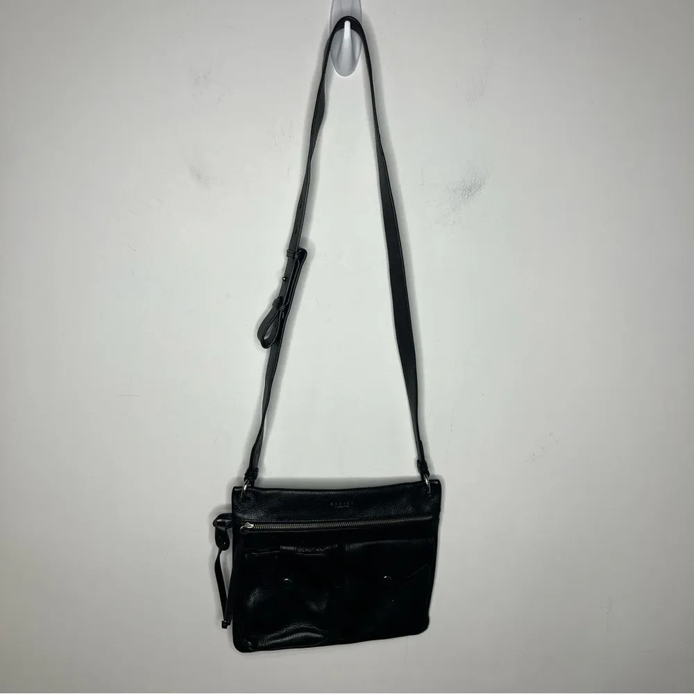 Radley London black leather Wilton Way Crossbody bag‎ small/medium - Image 4