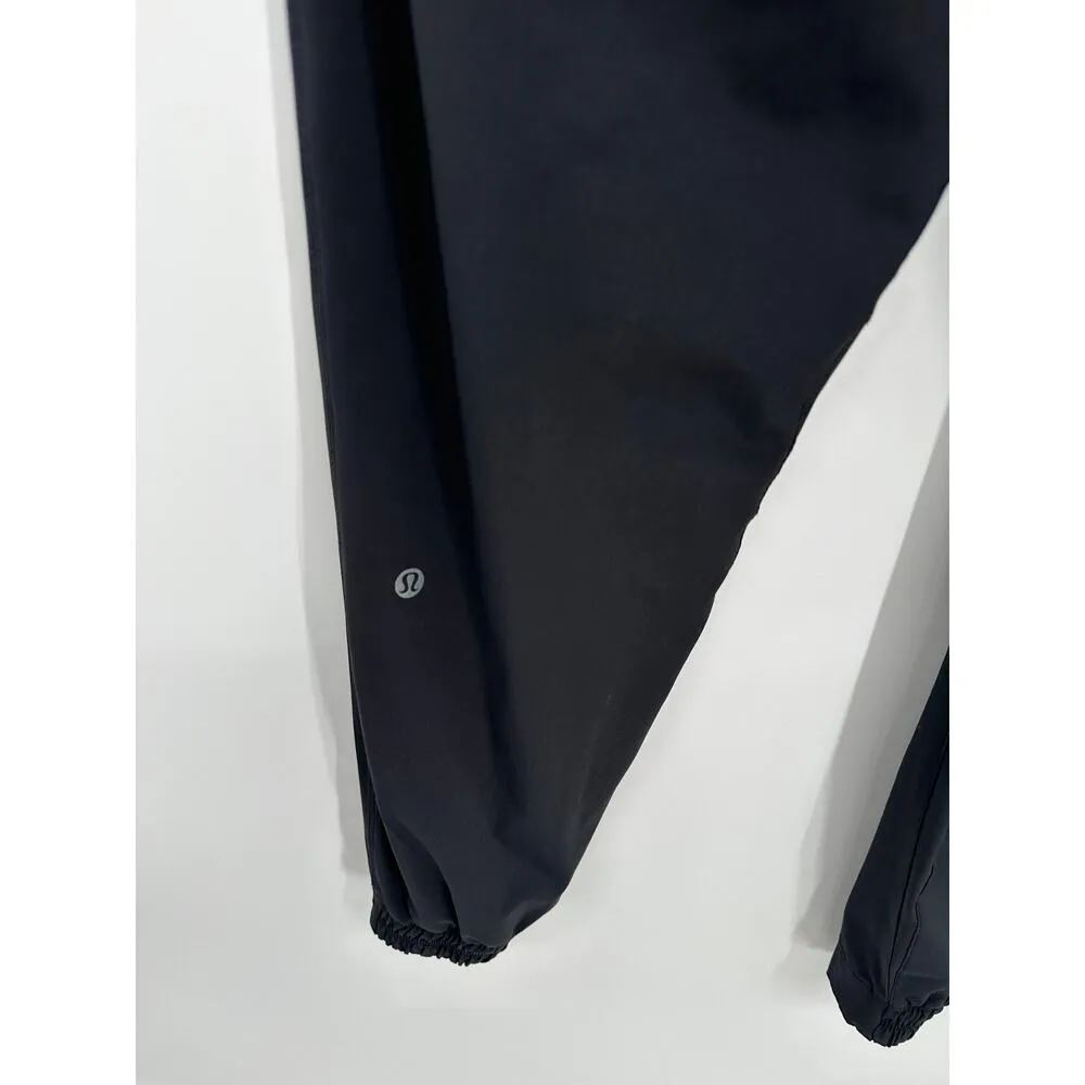 Lululemon Joggers Women 6 Black Active Casual Pants Career Pleated Travel Work - Image 4