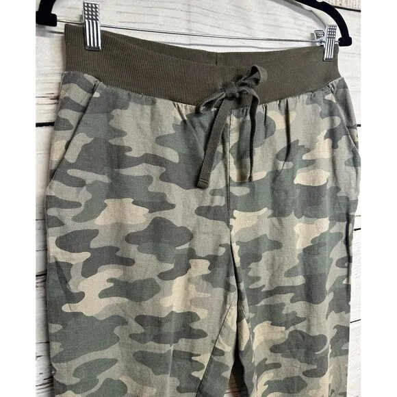 Lucky Brand Pants Womens Small Camo‎ Pull On Pockets Streetwear Y2K 90s - Image 2