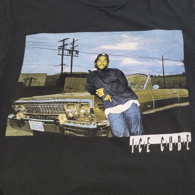 Shirt Size Medium Women's T-Shirt Ice Cube Rap Tee Hip Hop Graphic Tee Women's Top - Image 4