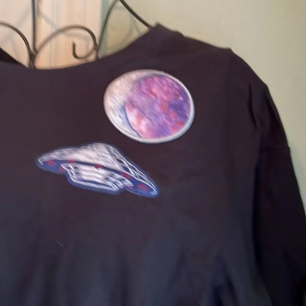 Mr & Mrs Italy Planetary Tee Black S - Image 7